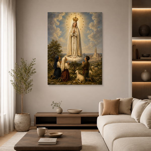 Cuadro Virgen de Fátima – Exclusivo