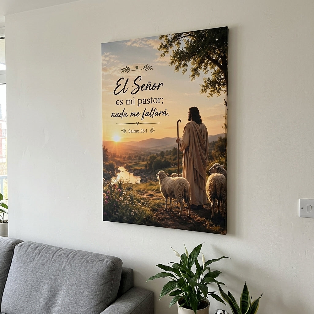 Cuadro El Señor es mi Pastor Salmo 23 – Exclusivo